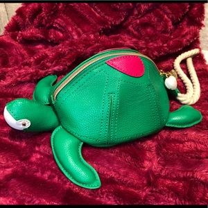Betsy Johnson Turtle Wristlet